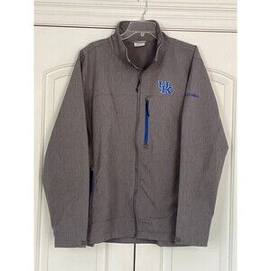 Men's XL Columbia Gray UK Kentucky Wildcats Ascender II Full-Zip Jacket